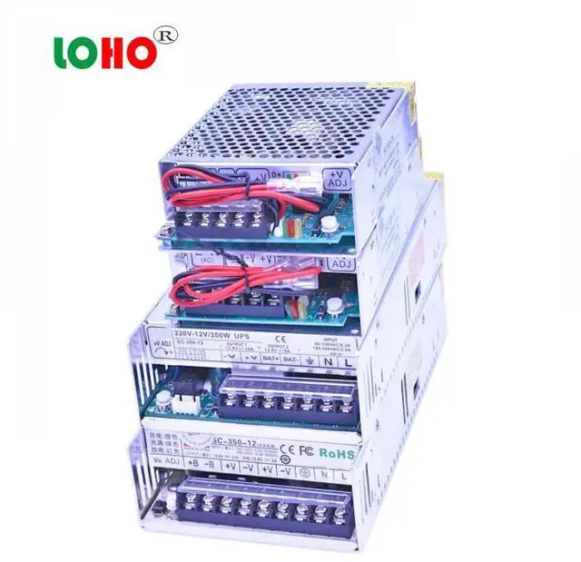 Alt view image 5 of 7 - Uninterruptible Charger Switch Power Supply SC-60W 120W 180W 350W 600W UPS Adapter 110V/220V AC to DC 13.8V 27.6V Battery Charging Converter Power Supply (SC-350-24V(UPS))