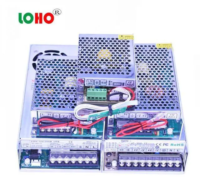 Alt view image 4 of 7 - Uninterruptible Charger Switch Power Supply SC-60W 120W 180W 350W 600W UPS Adapter 110V/220V AC to DC 13.8V 27.6V Battery Charging Converter Power Supply (SC-350-24V(UPS))