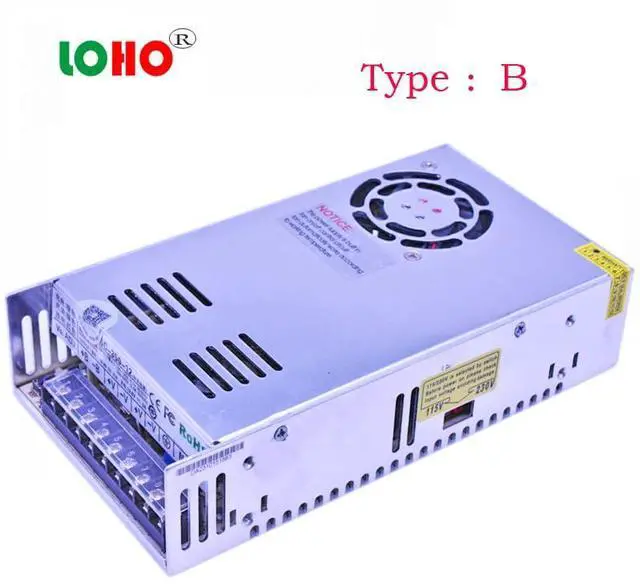Alt view image 7 of 7 - Uninterruptible Charger Switch Power Supply SC-60W 120W 180W 350W 600W UPS Adapter 110V/220V AC to DC 13.8V 27.6V Battery Charging Converter Power Supply (SC-350-24V(UPS))