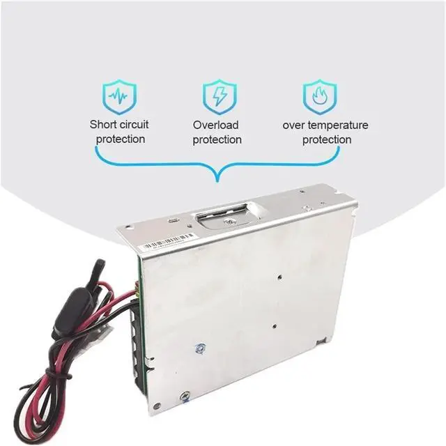 Alt view image 4 of 5 - 100W UPS Uninterruptible power supply smps Switching Power Supply AC to DC 13.8V 27.6V 2A/1A for Charge PSC-100-12 PSC-100-24(12V)