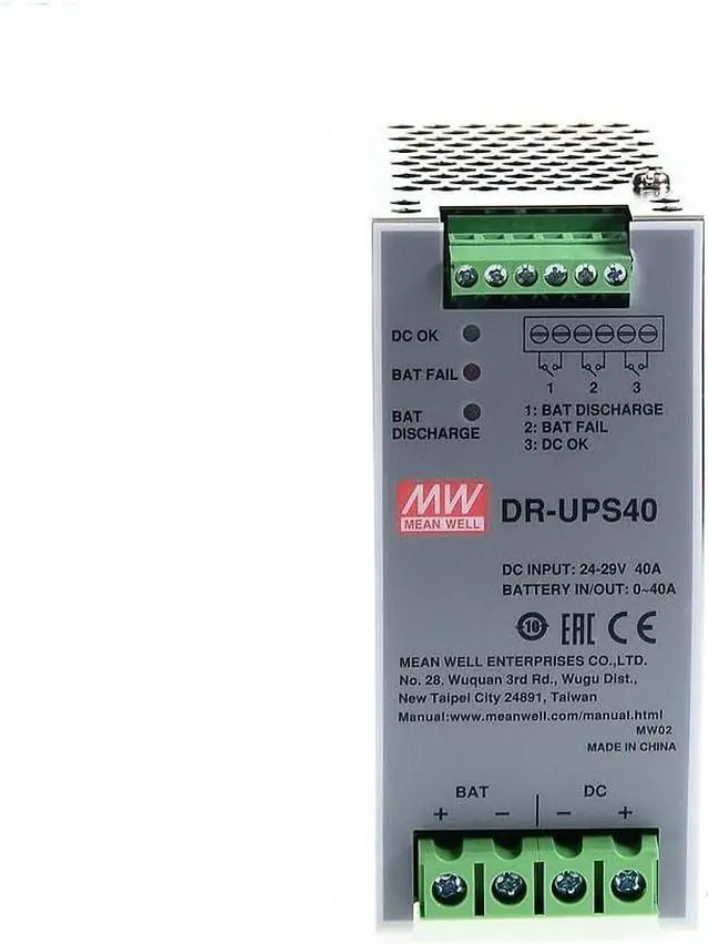 Alt view image 2 of 4 - Mean Well DR Switching Power Supply DR-UPS40 40A
