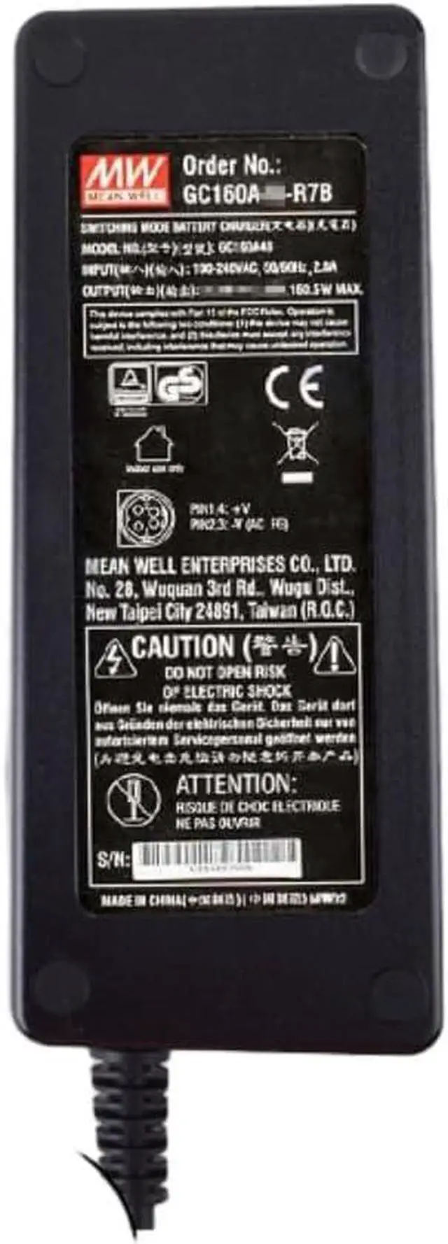 Alt view image 3 of 5 - Mean Well GC Power Supply Adapter, GC160A24-R7B 160W 5.89A