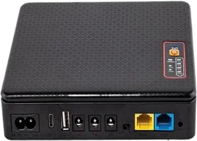 Main image of Ups 5v 9v 12v 16000mAh DC Backup Battery Mini Uninterruptible Power Supply Switch Home Power Adapter