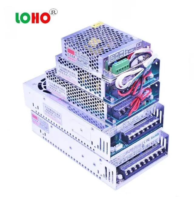 Alt view image 6 of 7 - Uninterruptible Charger Switch Power Supply SC-60W 120W 180W 350W 600W UPS Adapter 110V/220V AC to DC 13.8V 27.6V Battery Charging Converter Power Supply (SC-350-24V(UPS))