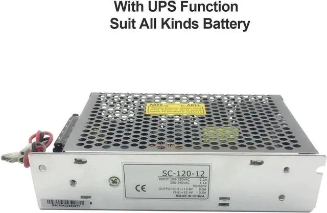 Alt view image 4 of 6 - 12V 24V UPS Charging Function Switching Power Supply 35W 60W 120W 180W 350W 13.8V 27.6V(SC-350-24 Lithium)