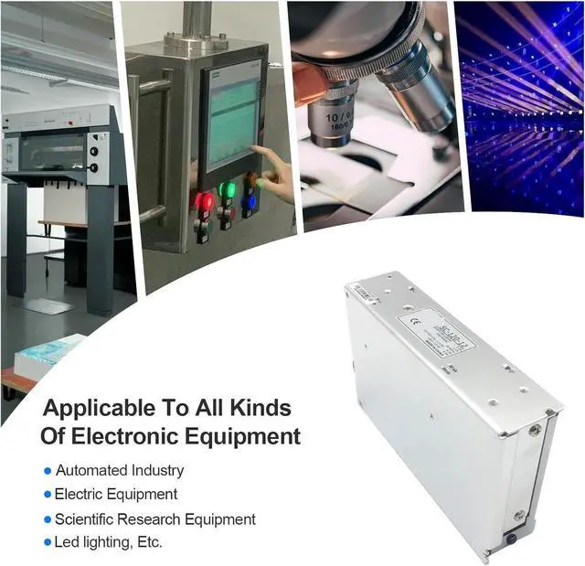 Alt view image 5 of 6 - 12V 24V UPS Charging Function Switching Power Supply 35W 60W 120W 180W 350W 13.8V 27.6V(SC-350-24 Lithium)