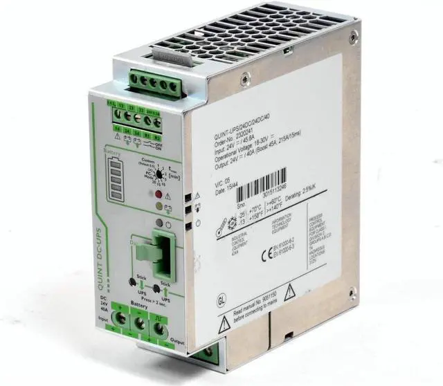 Alt view image 2 of 4 - Original Contact 2320241 Power Supply QUINT-UPS/24DC/24DC/40