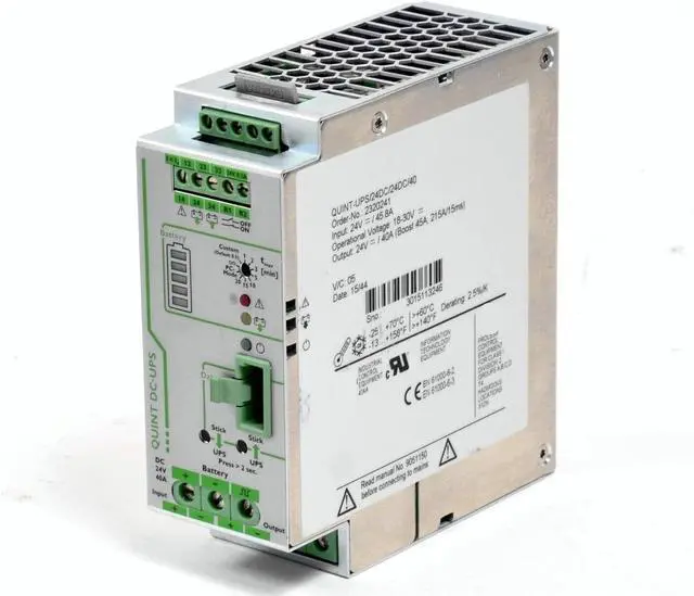 Alt view image 2 of 4 - Original Contact 2320241 Power Supply QUINT-UPS/24DC/24DC/40