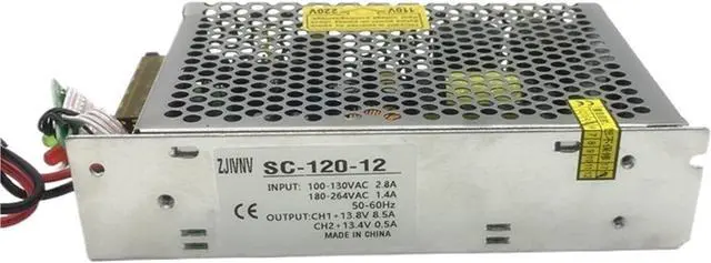 Alt view image 4 of 5 - Ups Switching Power Supply 120w 12v 24V with UPS/Charge Function ac 110/220v to dc 12v 24VDC Battery Charger SC-120W-12V 24V(SC-120-24V)