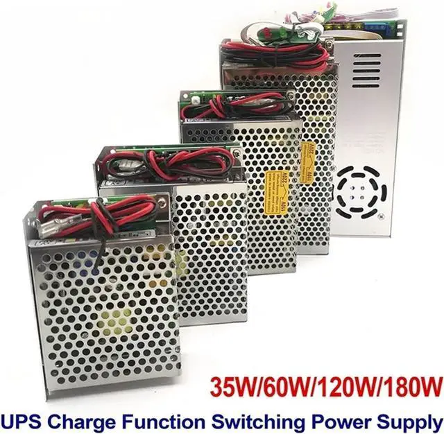Alt view image 3 of 3 - Charge Function Switching UPS/Charge Function Switching Power Supply SC-35W SC-60W SC-120W SC-180W AC 100-240V to DC 12V 24V Battery Charge(SC-35-12)