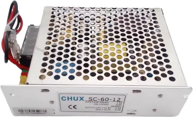 Alt view image 2 of 6 - UPS Charger Function 60W 12V LED Switching Power Supply Universal Voltage SC-60W 12V 5A Industry SMPS