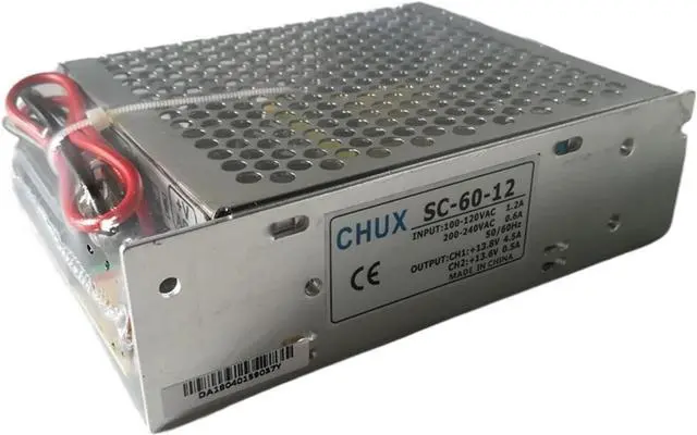 Alt view image 5 of 6 - UPS Charger Function 60W 12V LED Switching Power Supply Universal Voltage SC-60W 12V 5A Industry SMPS