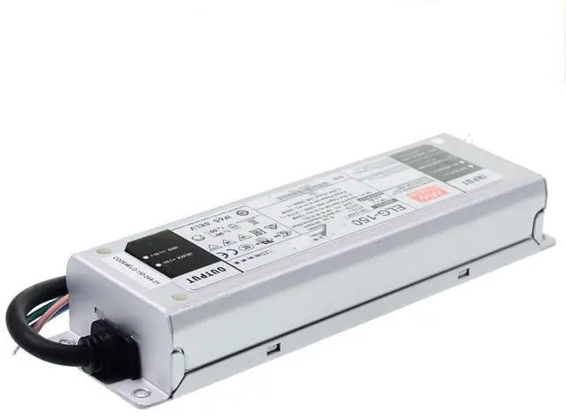 Alt view image 4 of 5 - Mean Well ELG 150W 24V 6.25A LED Driver3 Wire Input ELG-150-24B-3Y Switching Power Supply Converter Transformer with IP67, PFC Function, 3 in 1 Dimming, Metal Case