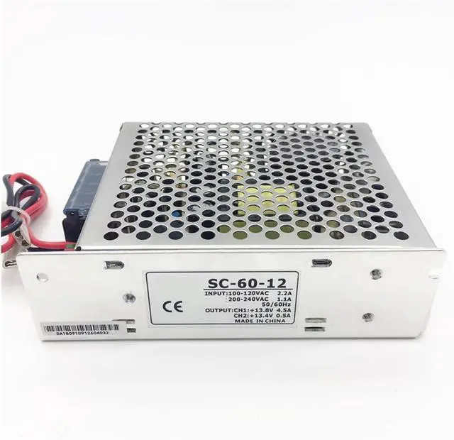 Alt view image 2 of 4 - Charge Function Switching UPS Switching Mode Power Supply 60w with UPS/Charge Function AC 110/220v to DC 12v/24v Battery Charger(12V)