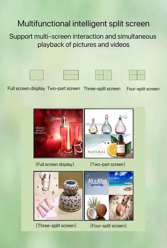 Alt view image 5 of 7 - DHL/UPS for BOE 22 inch Square LCD Display DV220x2m-nv0 with 1920(RGB)×1920, Outline Dim.417.96(H)×417.96(V) mm Support HDMI Input,Square LCD Screen