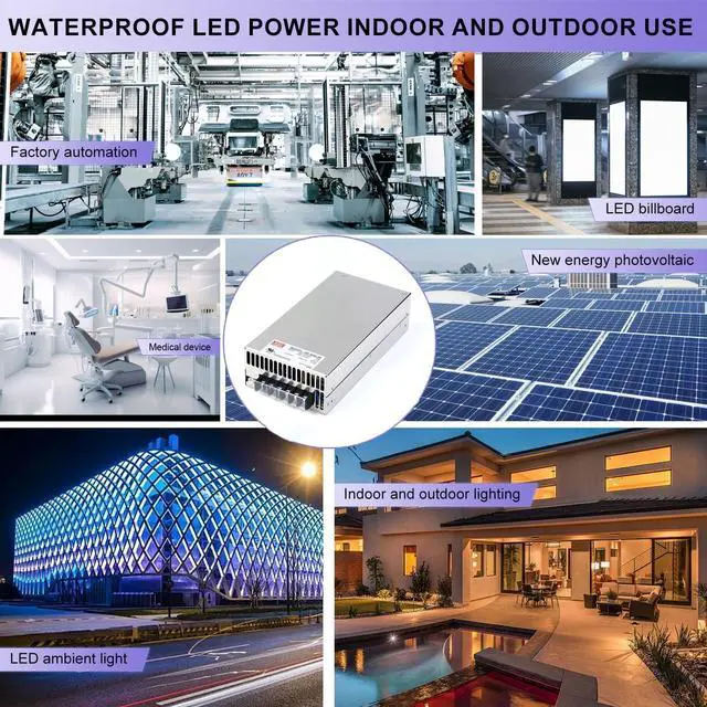 Alt view image 5 of 7 - SE-600-48 48V 12.5A 600W Power Supply - Reliable High Power Density Solution for Industrial Applications, Network Infrastructure, and Telecom Systems. Efficient Operation.