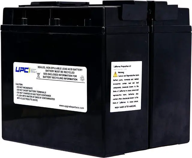 Alt view image 2 of 5 - UPC UPGRADE PARTS COMPANY RBC7-UPC Replacement Battery for APC Smart-UPS Models: SMT1500, SMT1500US, SUA1500, SUA1500US, SU1400, SUA750XL, SUA1000XL Assembled in USA!
