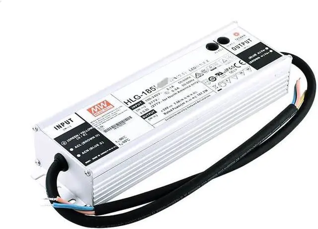 Alt view image 2 of 5 - Mean Well HLG 200W 500mA LED Driver HLG-150H-C500B Switching Power Supply Converter Transformer with IP67 PFC Function Metal Case 3 in 1 Dimming