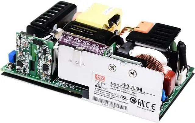 Alt view image 2 of 5 - Mean Well RPS 500W 27.8A Medical Switching Power Supply RPS-500-18-SF PCB Type Power Supply Driver Converter Transformer with Side Mounted Fan