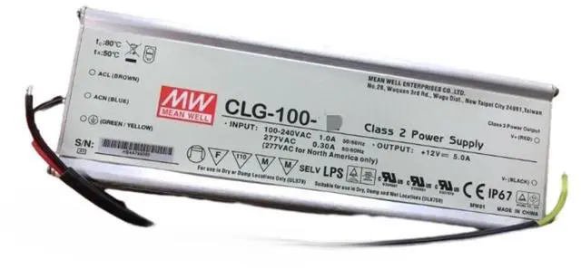 Mean Well CLG 100W 24V 4A LED Driver CLG-100-24 AC/DC Single Output