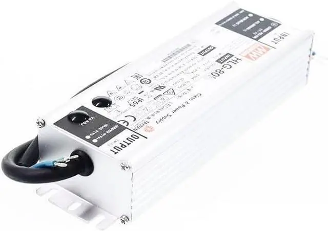 Alt view image 4 of 5 - Mean Well HLG 80W 1.95A LED Driver HLG-80H-42B Switching Power Supply Converter Transformer with IP67 PFC Function Metal Case 3 in 1 Dimming