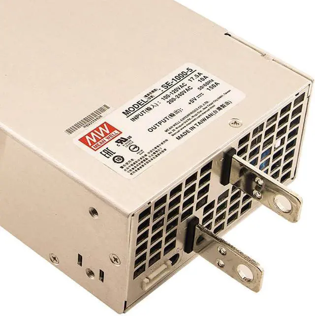 Alt view image 3 of 6 - SE-1000-5 Mean Well 750W 5V 150A Switching Power Supply MeanWell SE-1000-5