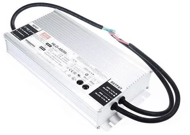 Alt view image 3 of 5 - Mean Well HLG LED Driver HLG-480H-C2100B 480W 2100mA
