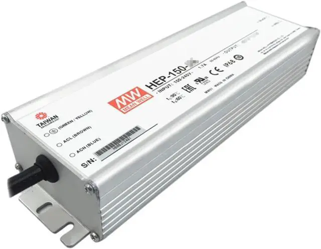 Main image of Mean Well HEP 150W 2.8A LED Driver HEP-150-54A AC-DC Single Output Industrial Switching Power Supply Converter Transformer with IP65 PFC Output Current and Voltage Adjustable