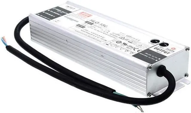 Alt view image 3 of 5 - Mean Well HLG 150W 12.5A LED Driver HLG-150H-12B Switching Power Supply Converter Transformer with IP67 PFC Function Metal Case 3 in 1 Dimming