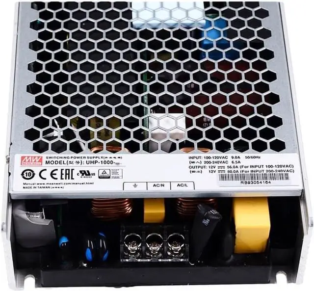 Alt view image 2 of 5 - Mean Well UHP Switching Power Supply UHP-1000-36 1000W 28A