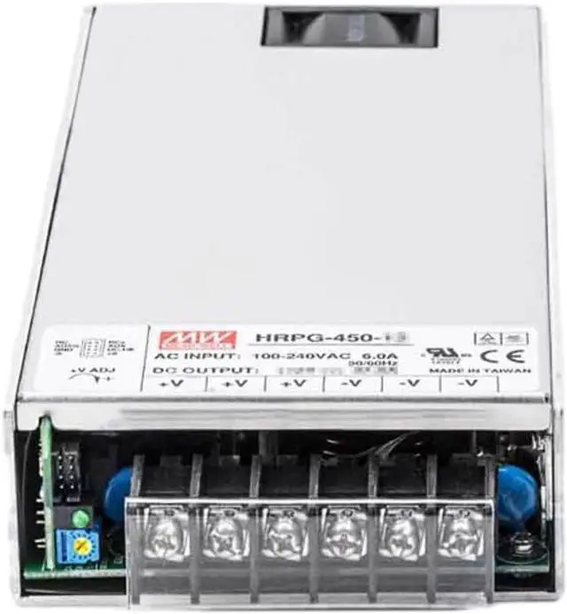 Alt view image 5 of 5 - Mean Well HRPG Switching Power Supply HRPG-450-12 450W 37.5A