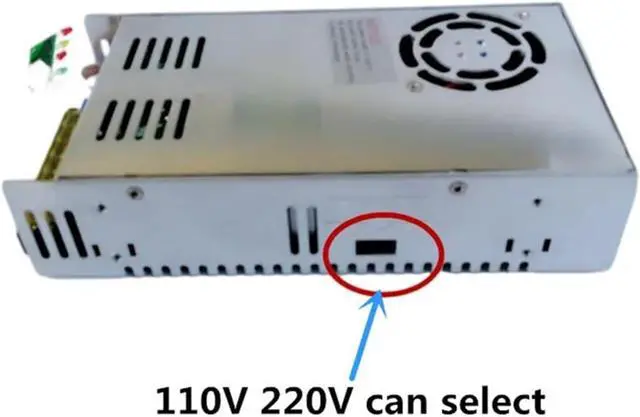Alt view image 4 of 6 - DC 12V 24V 48V Switching Power Supply 350W UPS Battery Charger For Security Monitoring Camera Single Output for Computer Lab, LED Strip Light and So on(12V)
