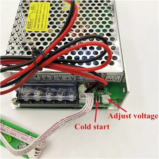 Alt view image 3 of 4 - Switching Power Supply 120w 12v 10A with UPS/Charging Function ac 110/220v to dc 12v, 24VDC Battery Charger 13.8V SC-120-12/24(SC-120-12)