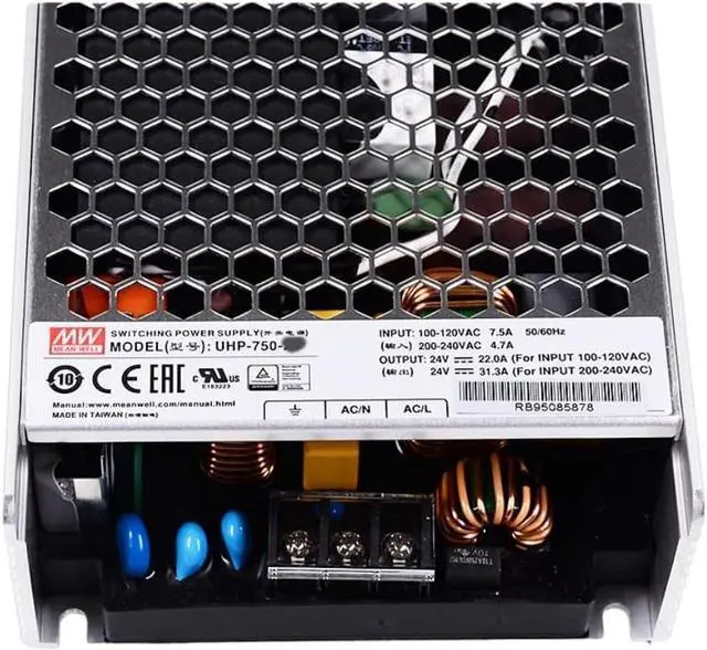 Alt view image 2 of 5 - Mean Well UHP Switching Power Supply UHP-750-12 750W 60A