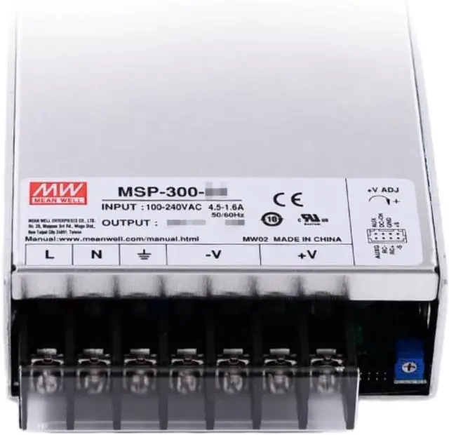 Alt view image 3 of 4 - Mean Well MSP Switching Power Supply MSP-300-24 300W 14A