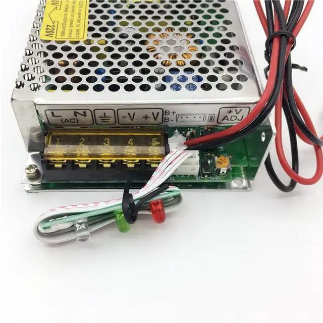 Alt view image 2 of 3 - 120W 12V 10A UPS/Charge Function Switching Power Supply Input 110/220v Battery Charger Output 13.8v SC-120-12 AC-DC
