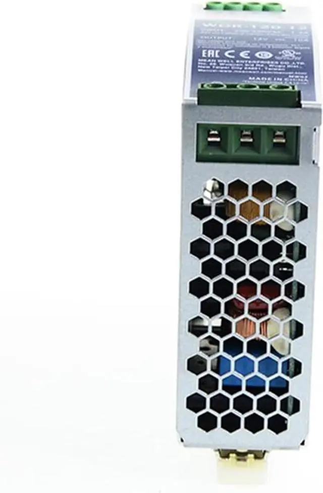 Alt view image 5 of 5 - WDR-120-12 120W 12V 10A High Efficiency AC-DC Switching Power Supply - Wide Input Voltage, for Industrial Automation and Electronic Equipment