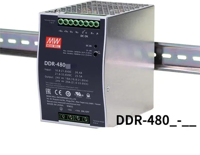 Alt view image 2 of 5 - Mean Well DDR Power Supply Converter DDR-480D-12 480W 33.4A