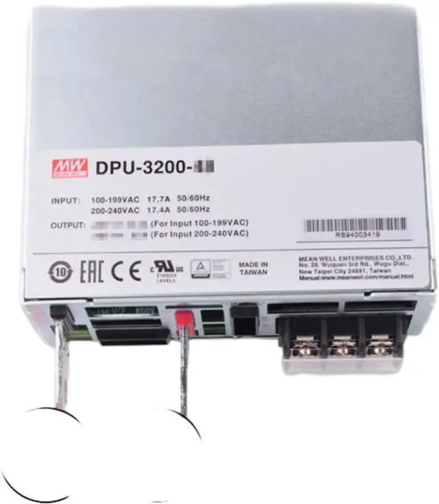 Alt view image 4 of 5 - Mean Well DPU 3200W 48V 67A Switching Power Supply DPU-3200-48