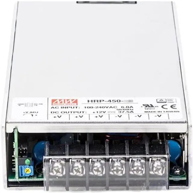 Alt view image 3 of 5 - Mean Well HRP Switching Power Supply HRP-450-15 450W 30A
