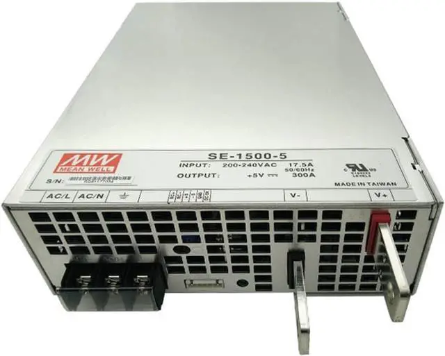 Main image of SE-1500-5 Mean Well 1500W 5V 300A Switching Power Supply MeanWell SE-1500-5