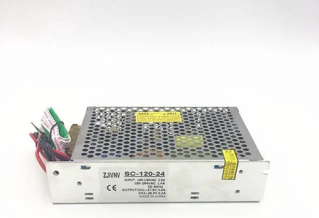 Main image of 120W 24V 4A UPS/Charge Function Switching Power Supply Input 110/220v Battery Charger Output 13.8v for SC-120W-24