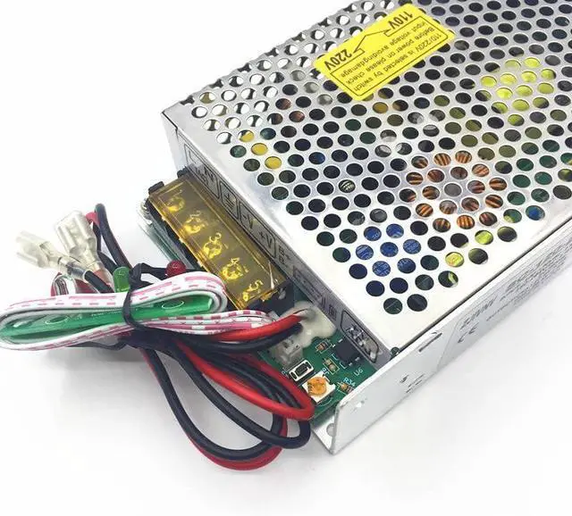 Alt view image 3 of 3 - 120W 24V 4A UPS/Charge Function Switching Power Supply Input 110/220v Battery Charger Output 13.8v for SC-120W-24