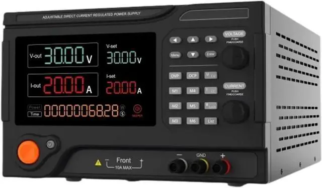 Alt view image 2 of 6 - Laboratory 15V 20V 30V 50V 60V 100V 150V Adjustable 10A USB Programmable DC Power Supply(50V 20A 10mV 10mA)