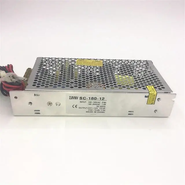 Alt view image 6 of 6 - 180W 12V 13.5A Universal AC UPS/Charge Function Monitor Switching Power Supply Input 110/220v Battery Charger Output 12VDC