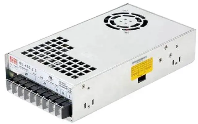 Alt view image 2 of 5 - SE-450-3.3 Mean Well Best Price 247.5W 3.3V 75A Switching Power Supply MeanWell SE-450-3.3
