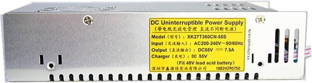 Main image of 350W 48V 7.5A UPS Charge Function Switching Power Supply 55V Battery Charger Backup(Lead Acid Battery)
