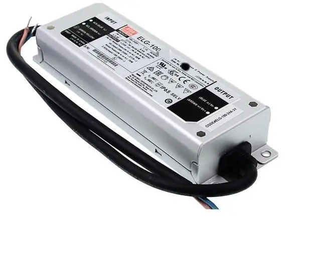 Alt view image 3 of 5 - Mean Well ELG 100W 42V 2.28A LED Driver ELG-100-42A Switching Power Supply Converter Transformer with IP65, PFC Function, Metal Case, Constant Voltage/Current