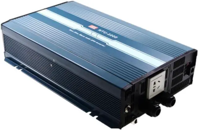 Alt view image 2 of 5 - Mean Well NTN Sine Wave Inverter NTU-2200-112US 2200W 250A