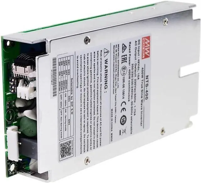 Alt view image 4 of 5 - Mean Well NTS Sine Wave - Inverter NTS-400P-212 400W